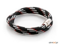 Bransoletki Climbe z liny wspinaczkowej BLACK WHITE RED (5).jpg