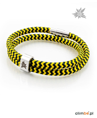 Bransoletka wspinaczkowa climbe Zlota Szarotka stal nierdzewna (1).jpg