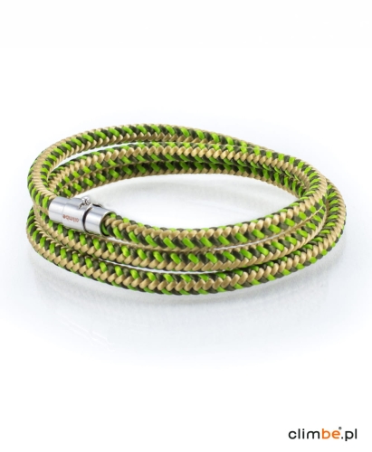 bransoletka climbe z liny wspinaczkowej Tripple Green (1).jpg