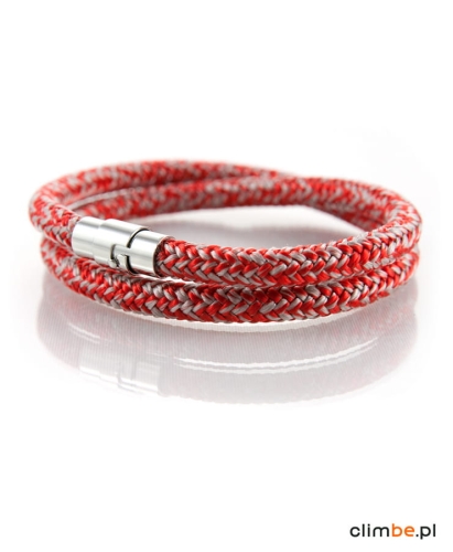 bransoletka climbe z liny wspinaczkowej double red (1).jpg