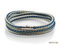 Bransoletka climbe z liny wspinaczkowej Tripple Blue