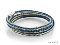Bransoletka climbe z liny wspinaczkowej Tripple Blue