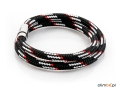Bransoletki Climbe z liny wspinaczkowej BLACK WHITE RED (3).jpg
