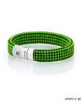 Bransoletka Climbe Green Flat 