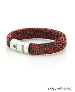 Bransoletka Climbe Tasmania Red FLAT 