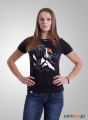 Przód eleganckiej koszulki damskiej Madam Mountain