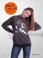 VIP bluza górska Madam Mountain - fason unisex. Rozmiar S z czarnym ściągaczem