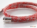 bransoletka climbe z liny wspinaczkowej double red.jpg