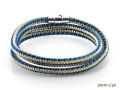 Bransoletka climbe z liny wspinaczkowej Tripple Blue