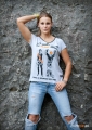 Damska koszulka wspinaczkowa climbe solo climbing