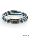 Bransoletka climbe z liny wspinaczkowej Tripple Blue
