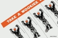 mnóstwo Wookie. Napis kryty lakierem UV - grafika Climbe
