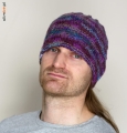 Czapka Climbe Violet Boho Beanie (3).jpg
