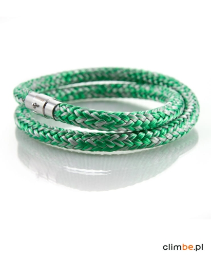 Bransoletka Climbe Double Green - biżuteria wspinaczkowa (1).jpg